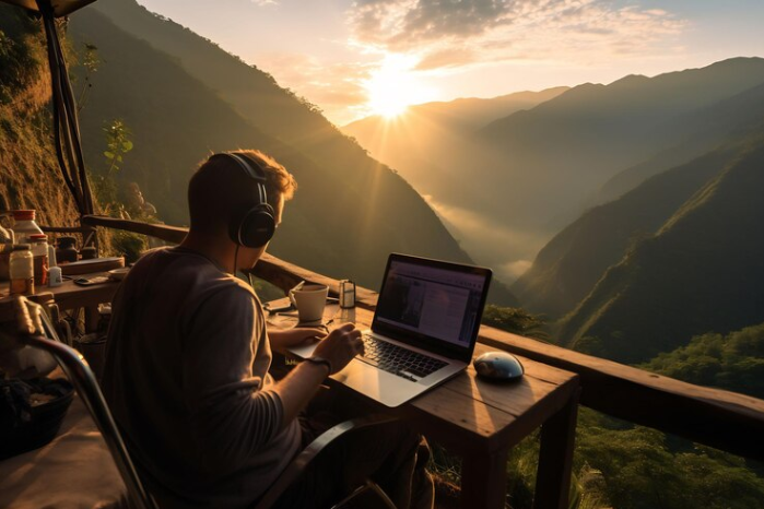 Digital nomad lifestyle