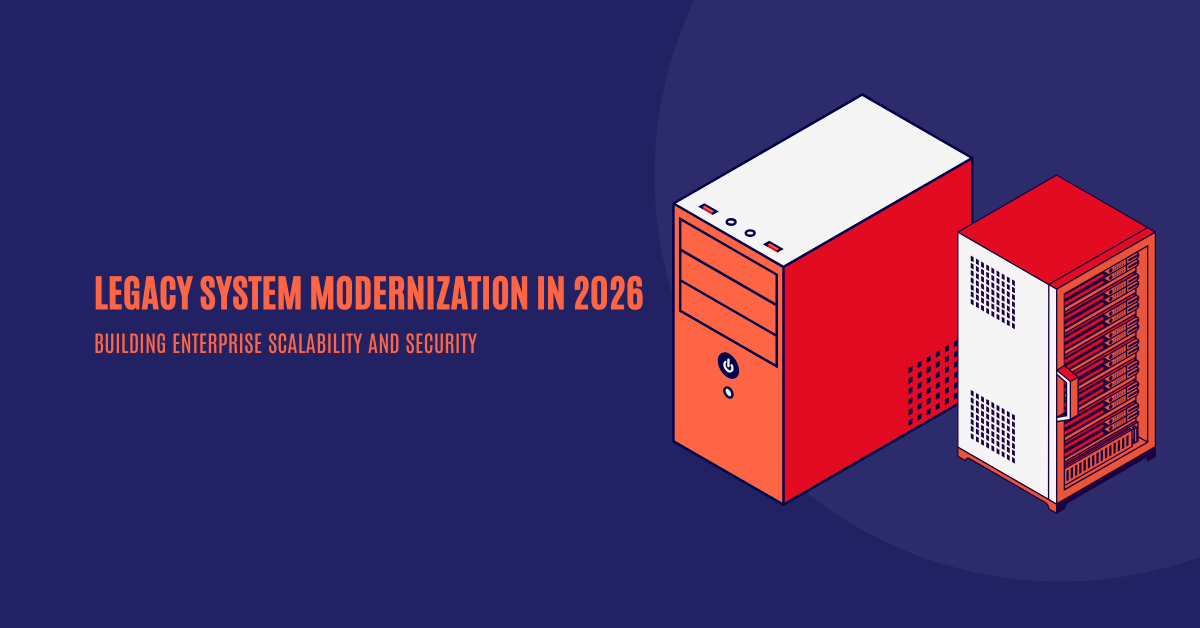 Legacy system modernization helps enterprises improve scalability, strengthen security, reduce technical debt, and support modern application architectures.